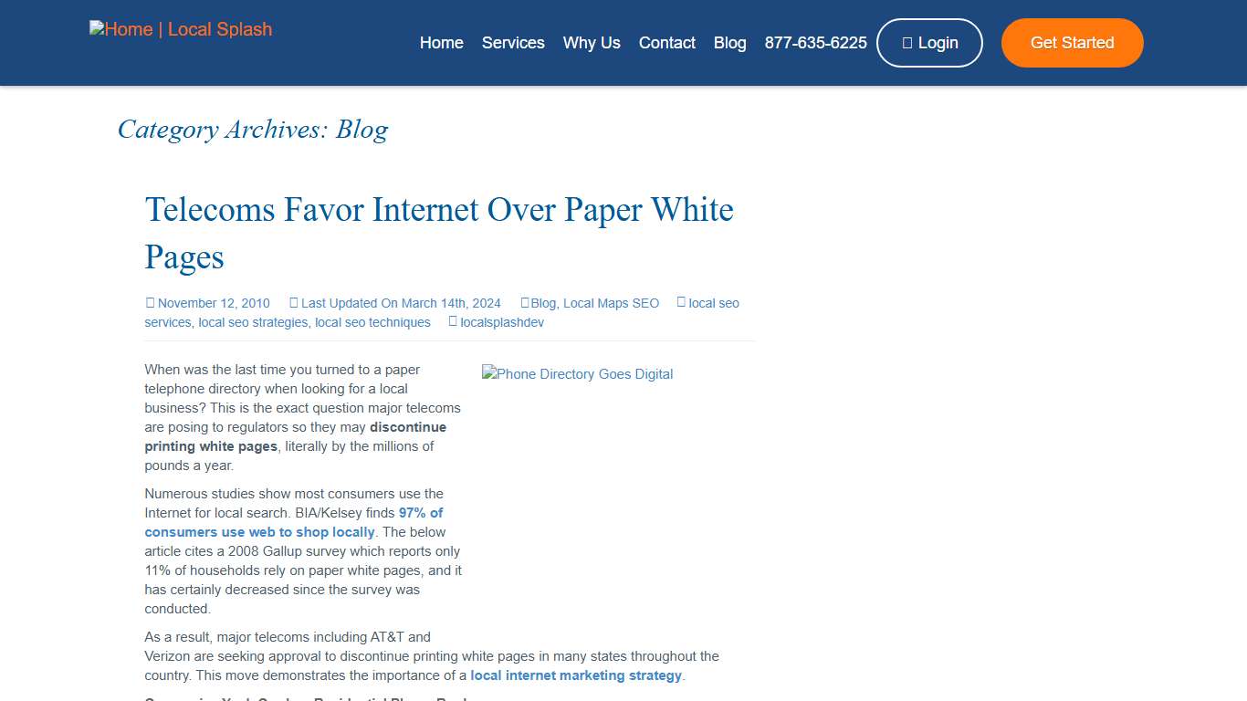 Blog - Local Splash